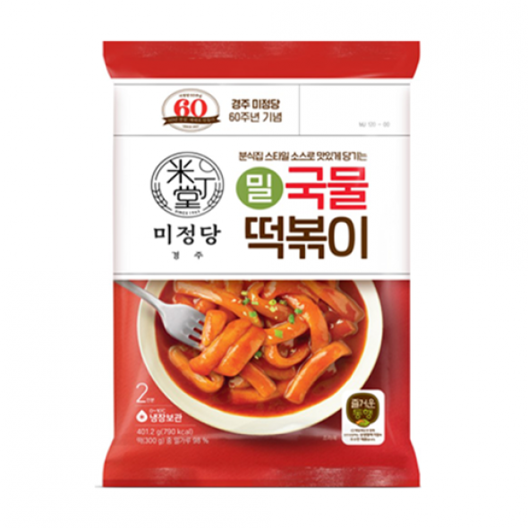 CJ)미정당국물밀떡볶이 401.2g